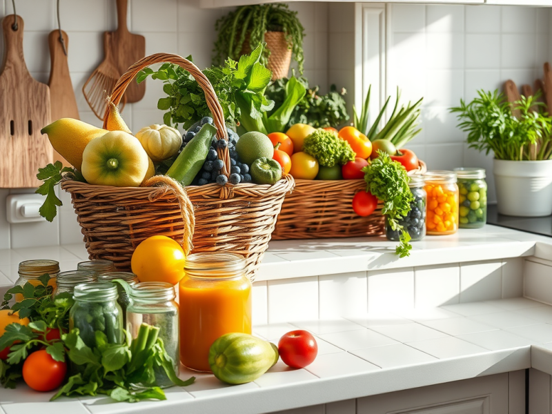 Kitchen Plan to the&nbsp;Garden